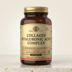 Гіалуронова кислота з колагеном Solgar Collagen Hyaluronic Acid Complex 30 таблеток Гіалуронова кислота з колагеном Solgar Collagen Hyaluronic Acid Complex 30 таблеток