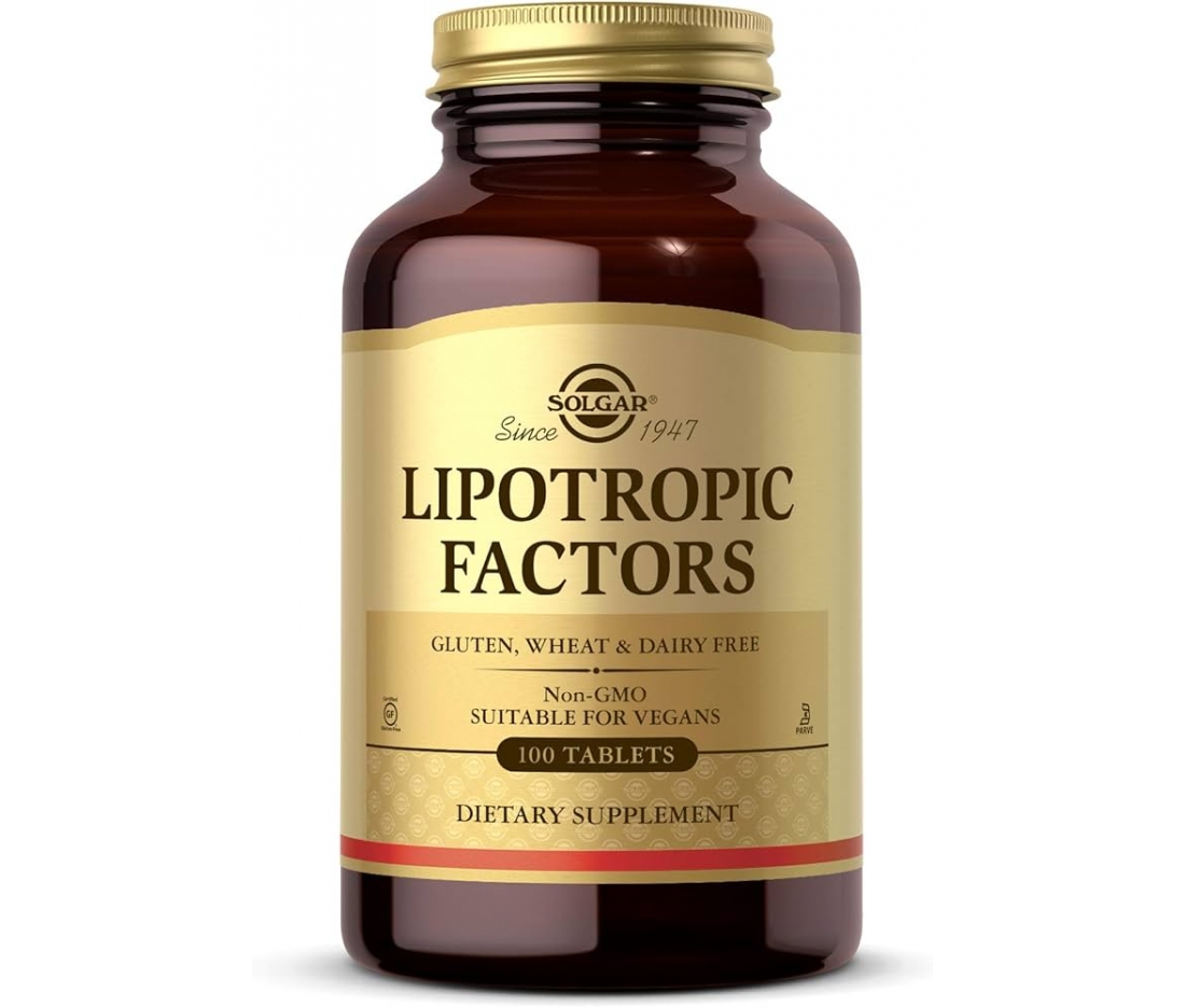 Ліпотропний фактор для здоров'я печінки Solgar Lipotropic Factors (100 таблеток)