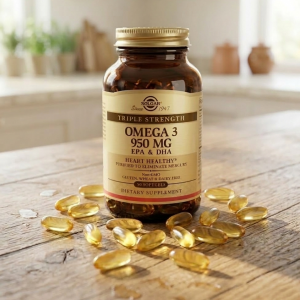 Риб'ячий жир  Омега-3 Solgar Epa & DHA Triple Strength 950 mg Omega-3 (50 капсул)