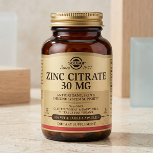 Цитрат цинку Solgar Zinc Citrate 30 mg (100 капсул)
