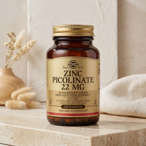Піколінат цинку біодобавка, Solgar Zinc Picolinate 22 mg (100 таблеток)