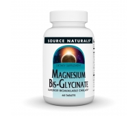 Магний Бисглицинат Source Naturals Magnesium Bis-Glycinate 60 таблеток
