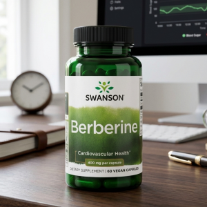 Берберин для метаболізму Swanson Berberine 400 mg 60 капсул