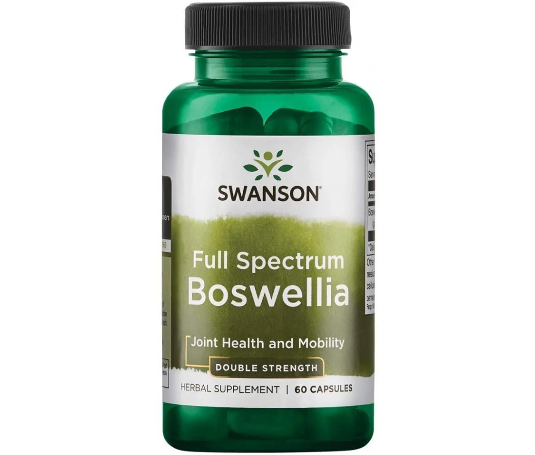 Босвеллія для здоров'я суглобів Swanson Full Spectrum Boswellia 800 мг 60 капсул