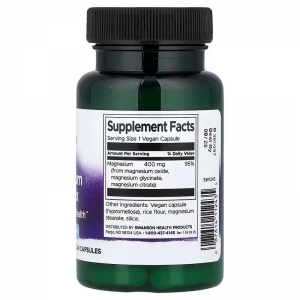 Магнієвий комплекс Swanson Triple Magnesium Complex 400 mg 30 капсул Магнієвий комплекс Swanson Triple Magnesium Complex 400 mg 30 капсул