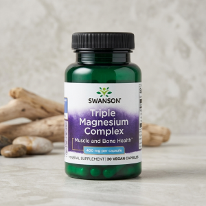 Магнієвий комплекс Swanson Triple Magnesium Complex 400 mg 30 капсул Магнієвий комплекс Swanson Triple Magnesium Complex 400 mg 30 капсул