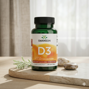 Вітамін D3 для здоров'я кісток, Swanson Vitamin D3 Highest Potency 5000 IU (125 мкг), 250 капсул Вітамін D3 для здоров'я кісток, Swanson Vitamin D3 Highest Potency 5000 IU (125 мкг), 250 капсул
