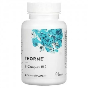 Комплекс вітамінів групи B Thorne B-Complex №12 (60 капсул) Комплекс вітамінів групи B Thorne B-Complex №12 (60 капсул)