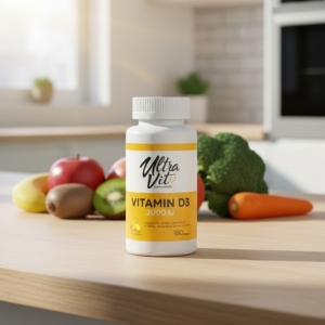 Вітамін D3 для здоров'я кісток UltraVit Vitamin D3 2000IU (180 капсул) Вітамін D3 для здоров'я кісток UltraVit Vitamin D3 2000IU (180 капсул)