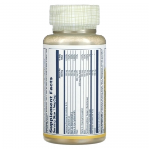 Комплекс вітамінів групи B, Vitamin B-Complex 100 Solaray (50 капсул)